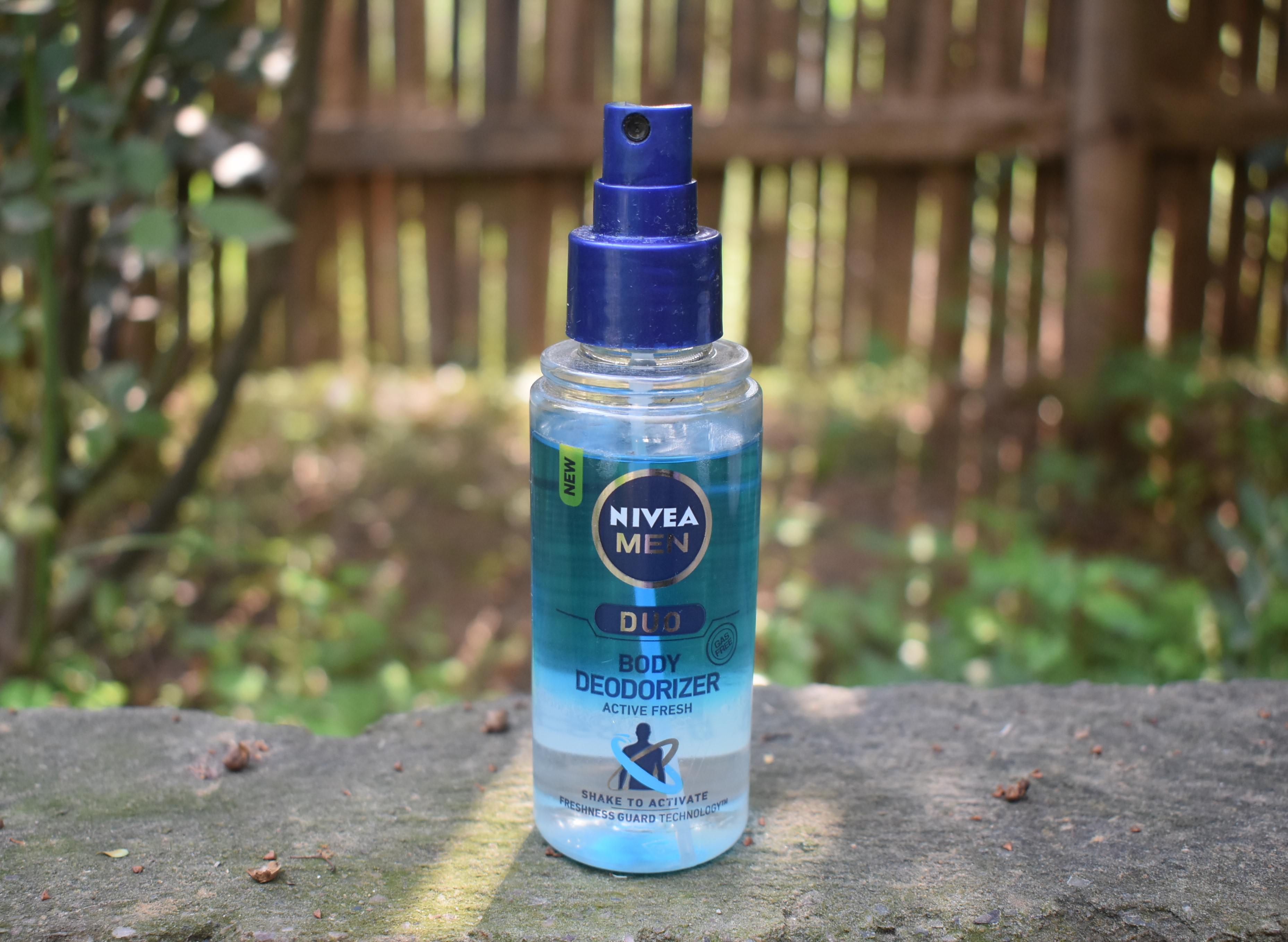 Nivea Men Duo Body Deodorizer Active Fresh Review