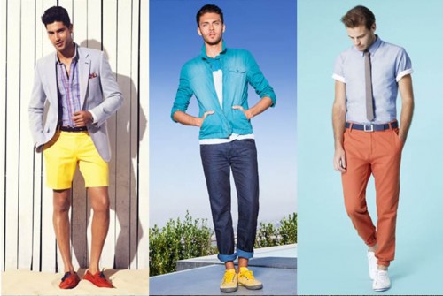 neon clothes trend for men