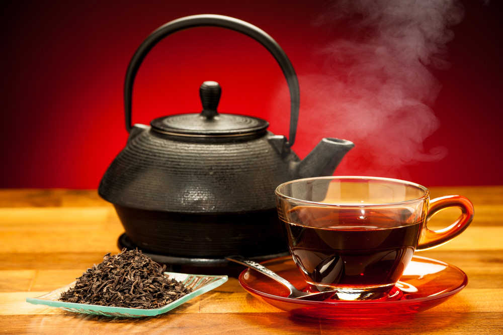 black tea for hair