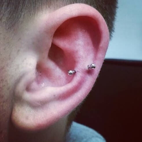 Ear Piercing for Men