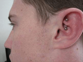 Ear Piercing styles for Men
