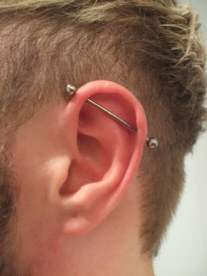 Ear Piercings for Guys