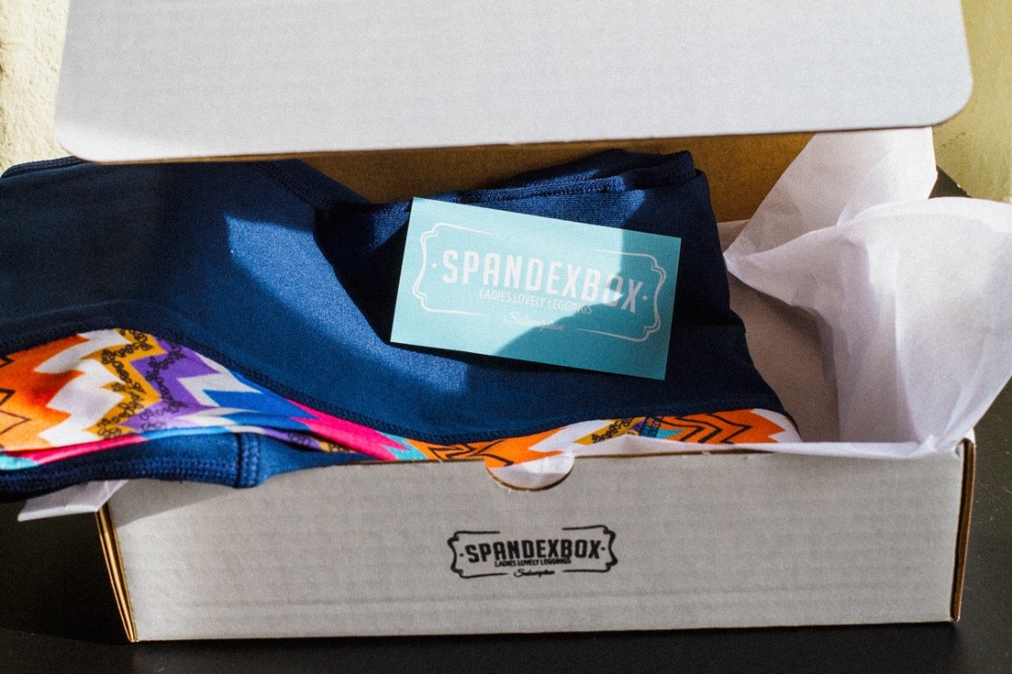 spandex box for runners