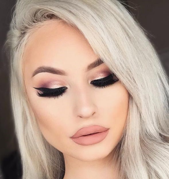 Rose Gold Eyeshadow Looks
