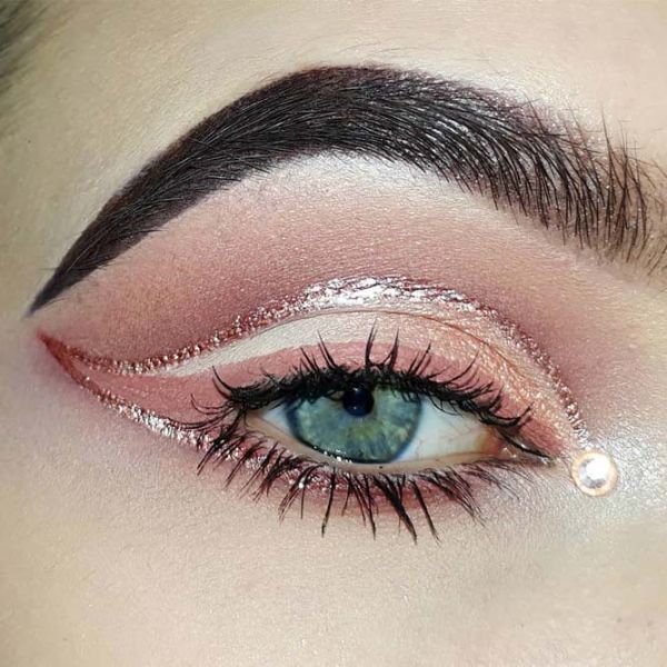 Rose Gold Eyeshadow Looks