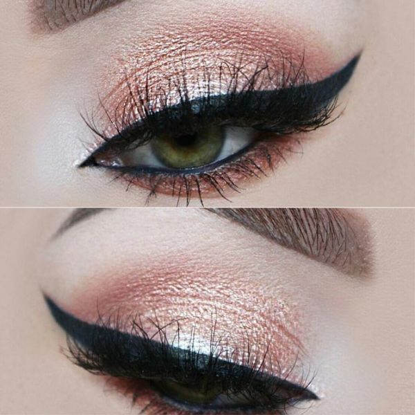 Rose Gold Eyeshadow Looks