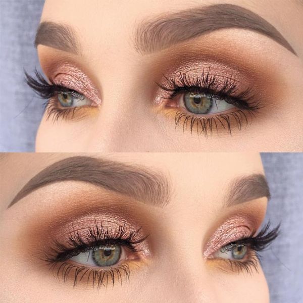 Rose Gold Eyeshadow Looks everyday