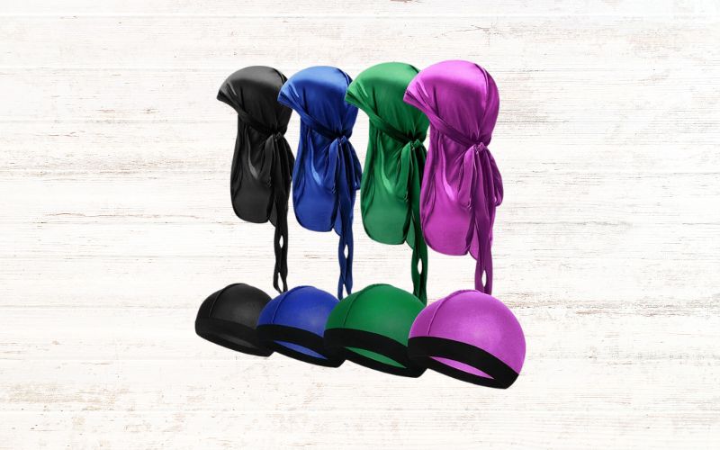 Silky Durag Caps Elastic Wave Cap