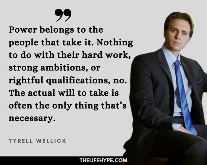 tyrell wellick quotes