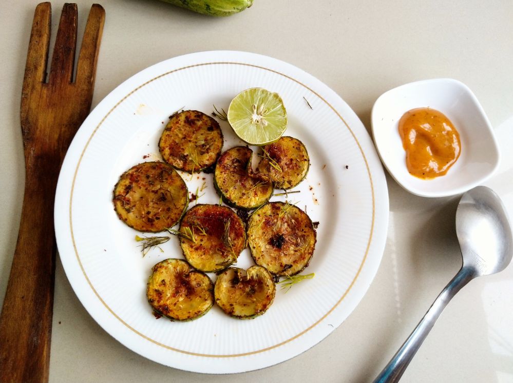 Baked Cucumber Chips