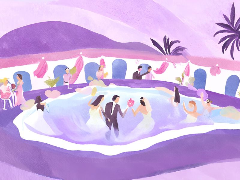 Pool Party Names for Weddings