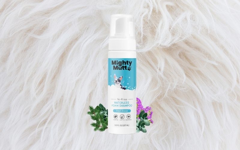 Mighty Mutt Hypoallergenic Waterless Shampoo for Dogs