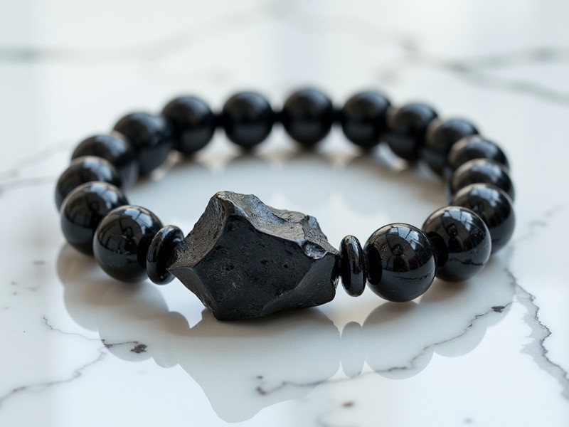 Black Tourmaline bracelet - best crystals to wear daily