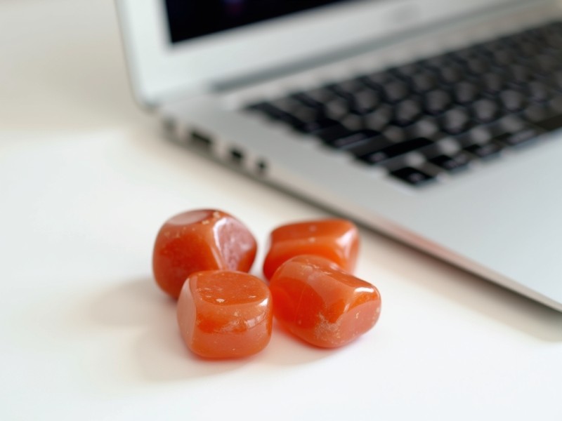 Carnelian stones