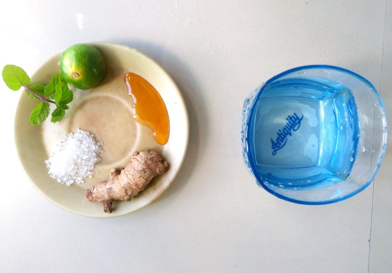 Homemade Ginger Ale Recipe ingredients